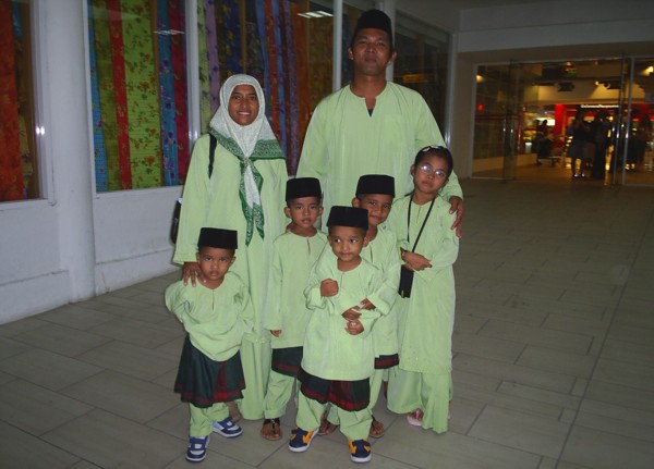 Malaysian family